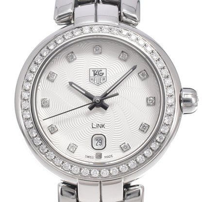 Tag Heuer Link Quartz Stainless Steel with Diamond Bezel and Markers 29