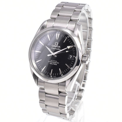 Omega Seamaster Aqua Terra 150M Co-Axial Chronometer Automatic Stainless Steel and Rose Gold 36
