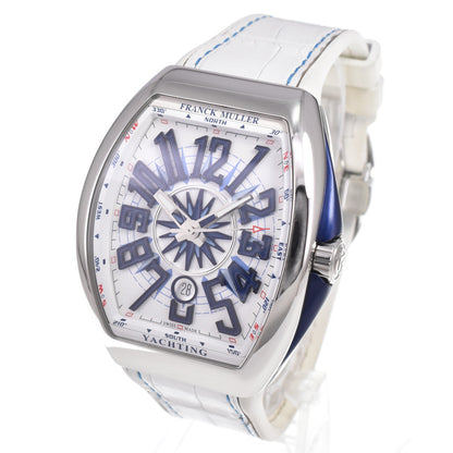 Franck Muller Vanguard Yachting Automatic Stainless Steel and Rubber 44