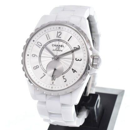 Chanel J12-365 Automatic Ceramic with Beige Gold Bezel 36
