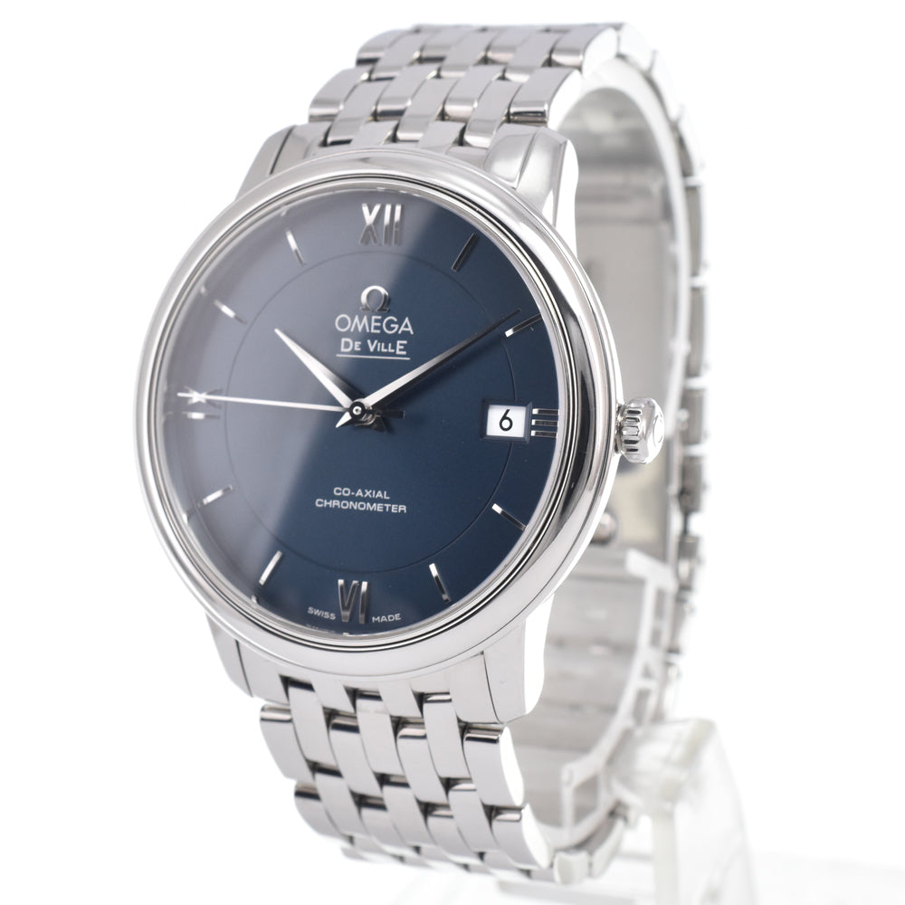 Omega De Ville Prestige Co-Axial Chronometer Automatic Stainless Steel and Mother of Pearl 32