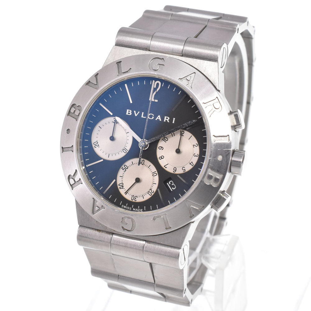 Bvlgari Diagono Chronograph Quartz Stainless Steel 35