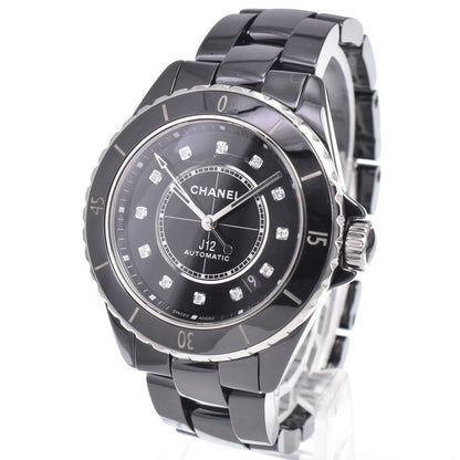 Chanel J12 Automatic Ceramic and Stainless Steel with Diamond Markers 38