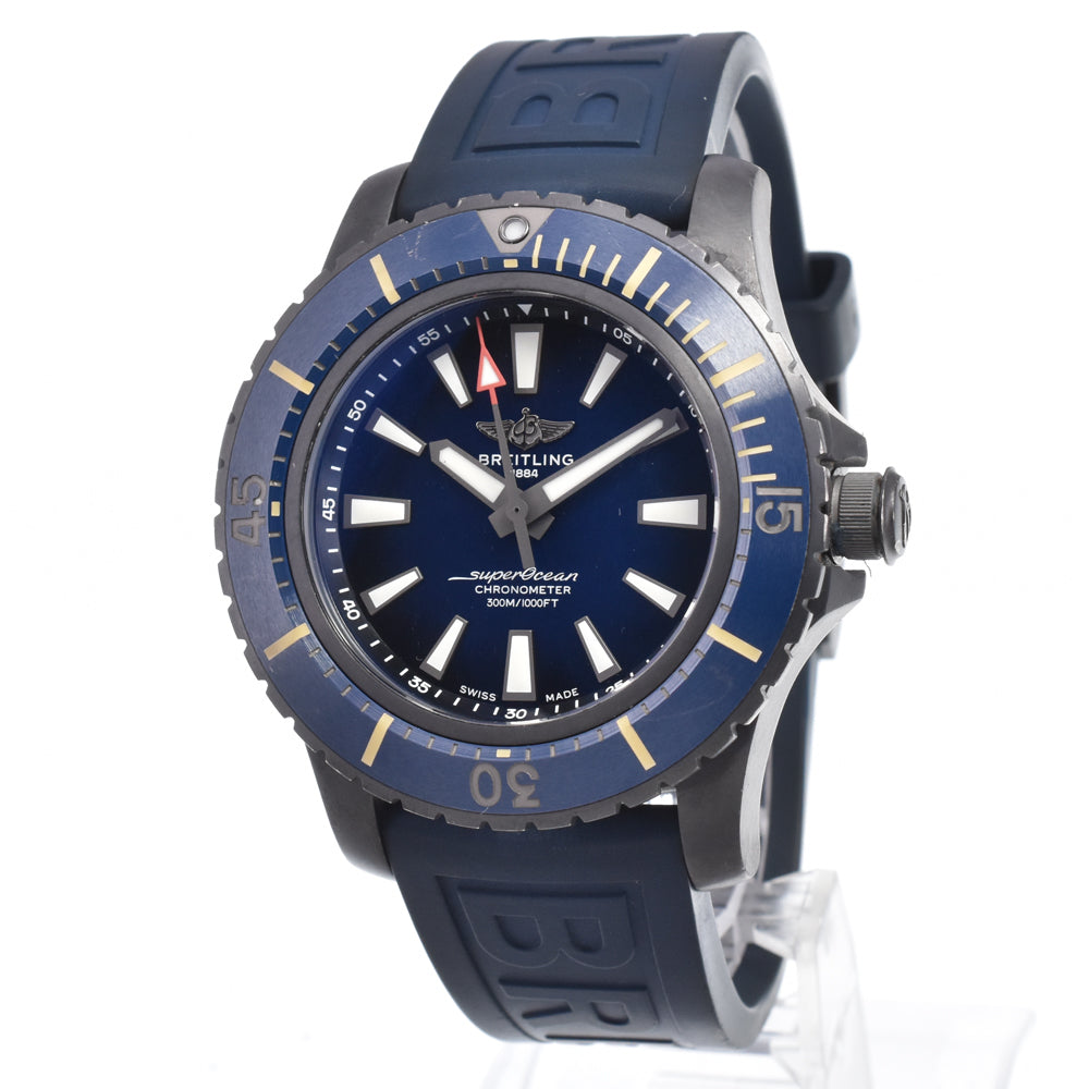 Breitling SuperOcean Automatic Stainless Steel and Rubber 46