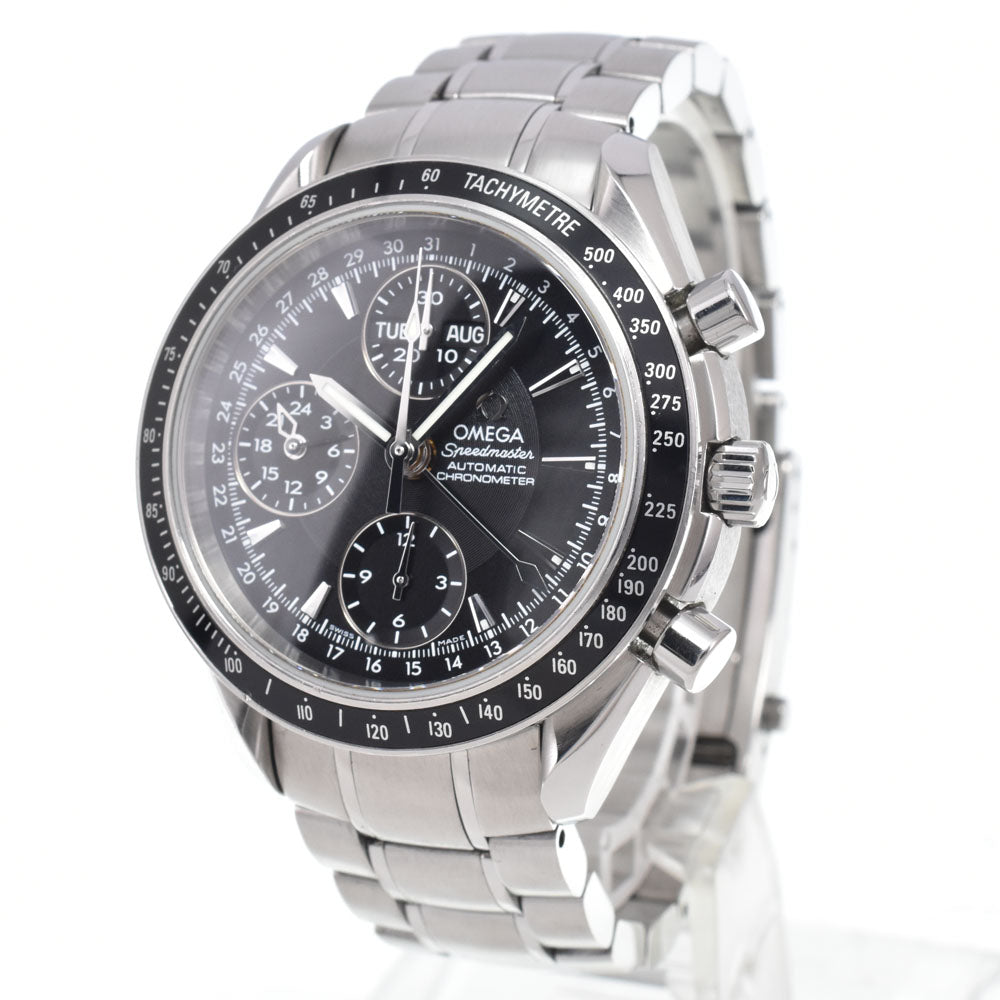 Omega Speedmaster Triple Calendar Chronograph Automatic Stainless Steel 39