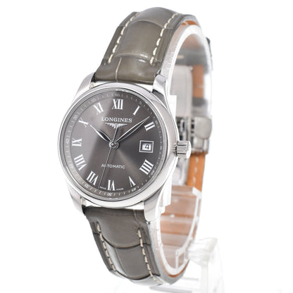 Longines Elegant Collection Automatic Stainless Steel and Alligator 29