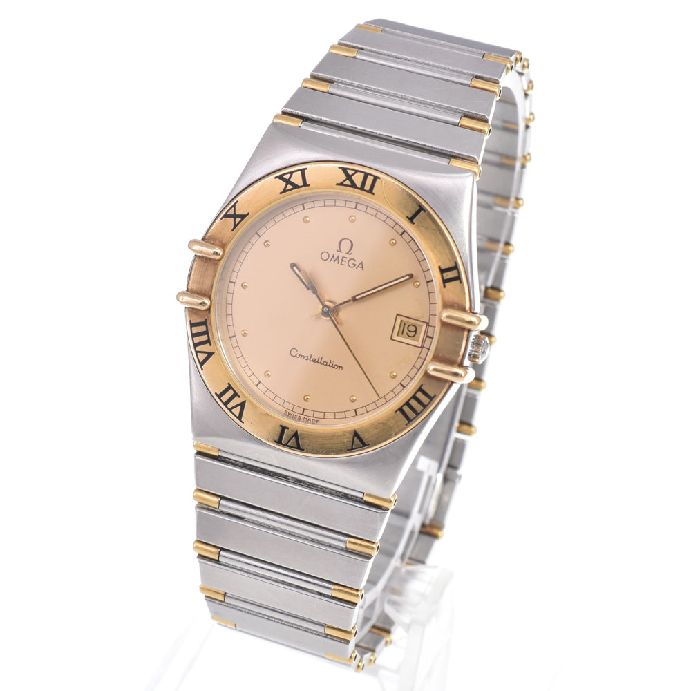 Omega Constellation Quartz Stainless Steel and Yellow Gold 33