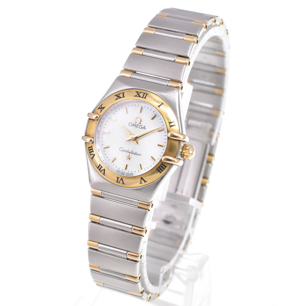 Omega Constellation Quartz Stainless Steel and Yellow Gold 22
