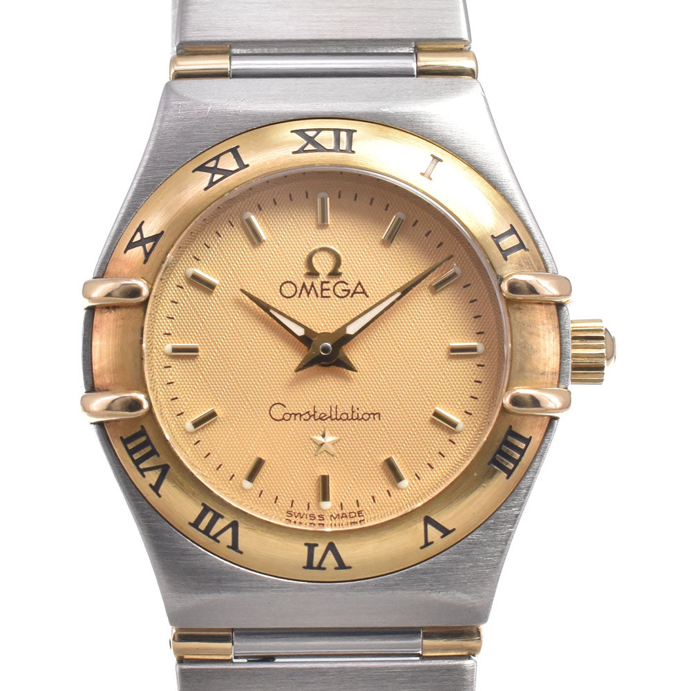 Omega Constellation Quartz Stainless Steel and Yellow Gold 22