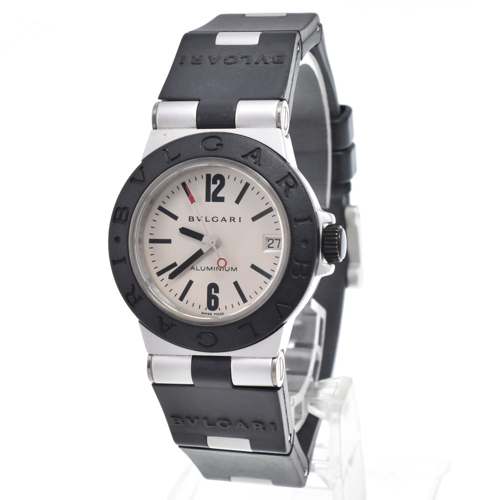 Bvlgari Diagono Quartz Aluminum and Rubber 30