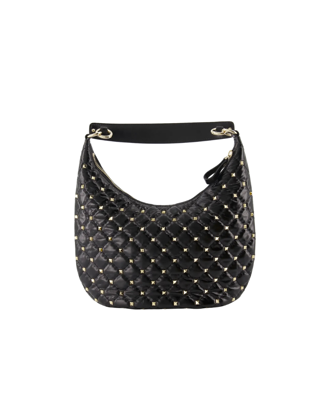 Valentino Garavani Rockstud Spike Zip Tote leather Medium