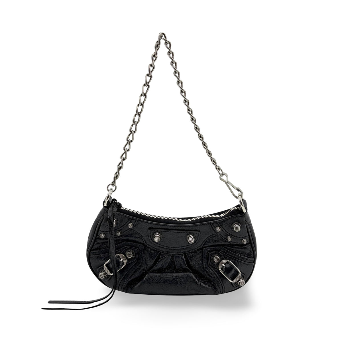 Balenciaga Le Cagole Giant Studs Chain Leather XS