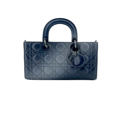 Christian Dior Lady D-Joy Cannage Quilt Lambskin Medium