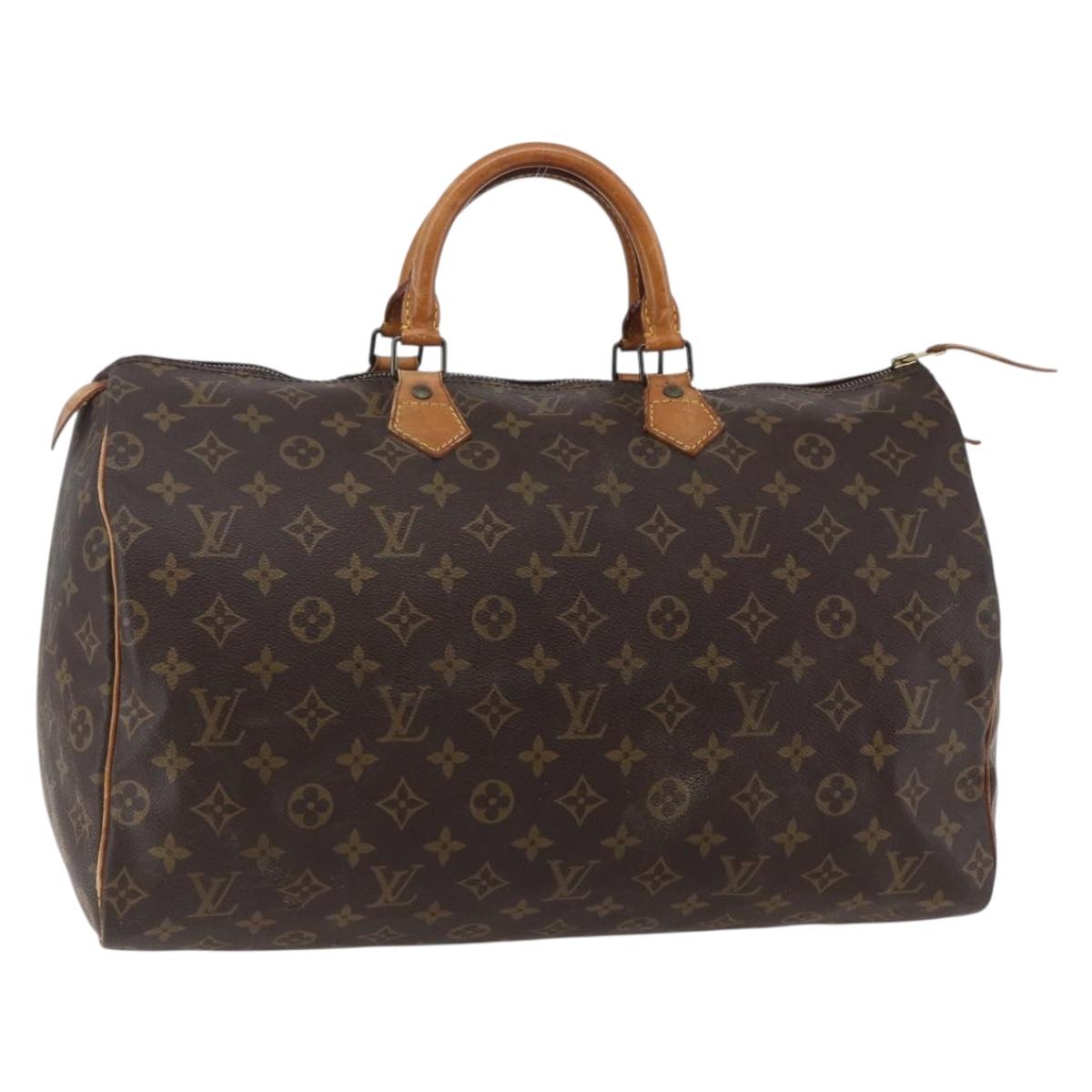 Louis Vuitton Speedy Bandouliere Bag Monogram Canvas 40