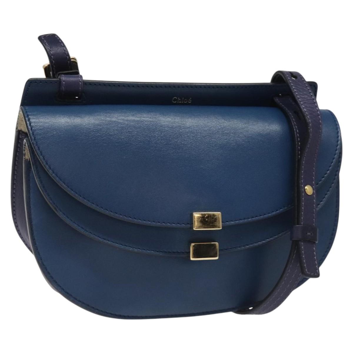 Chloe Georgia Shoulder Bag Leather Medium