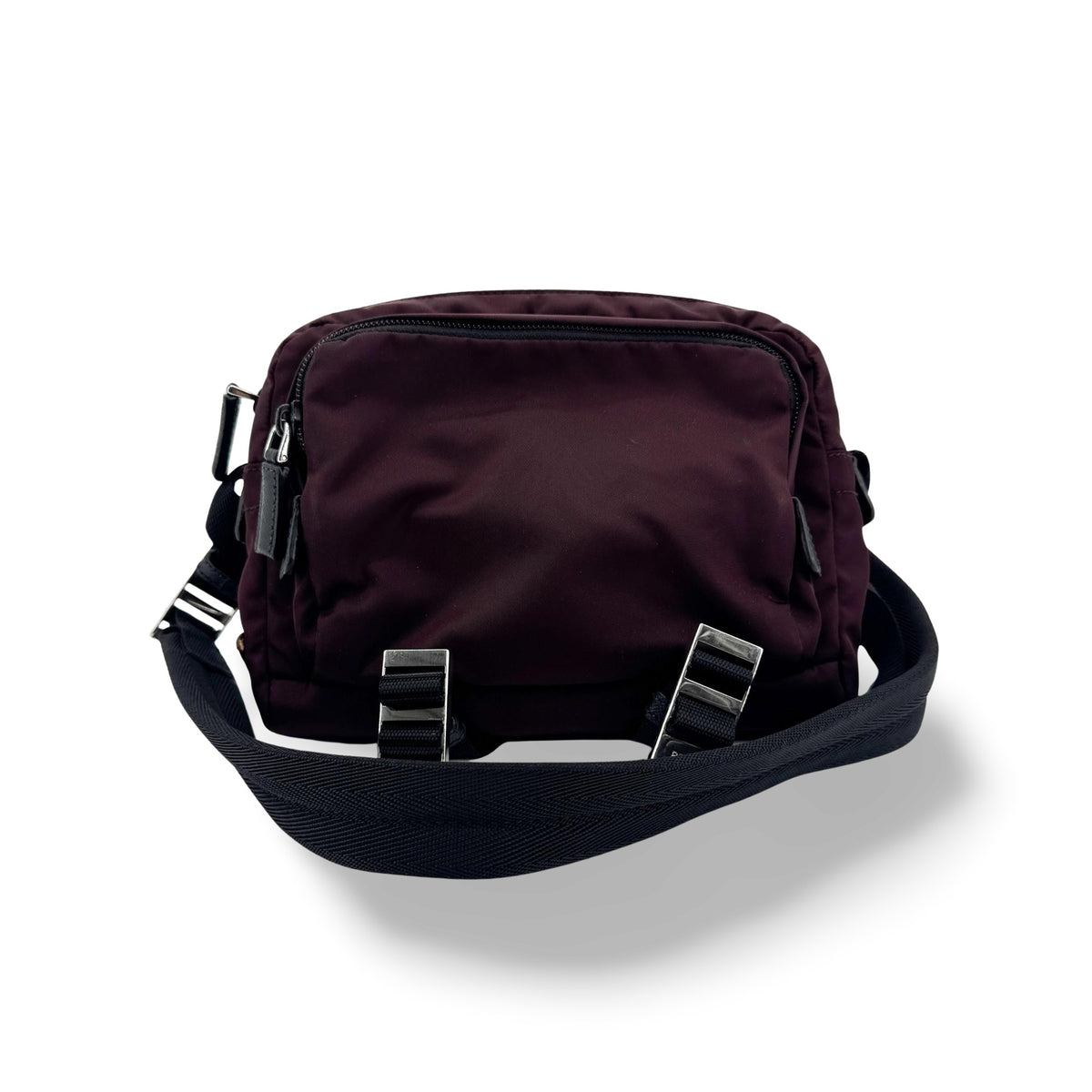 Prada Technical Zip Tessuto Small