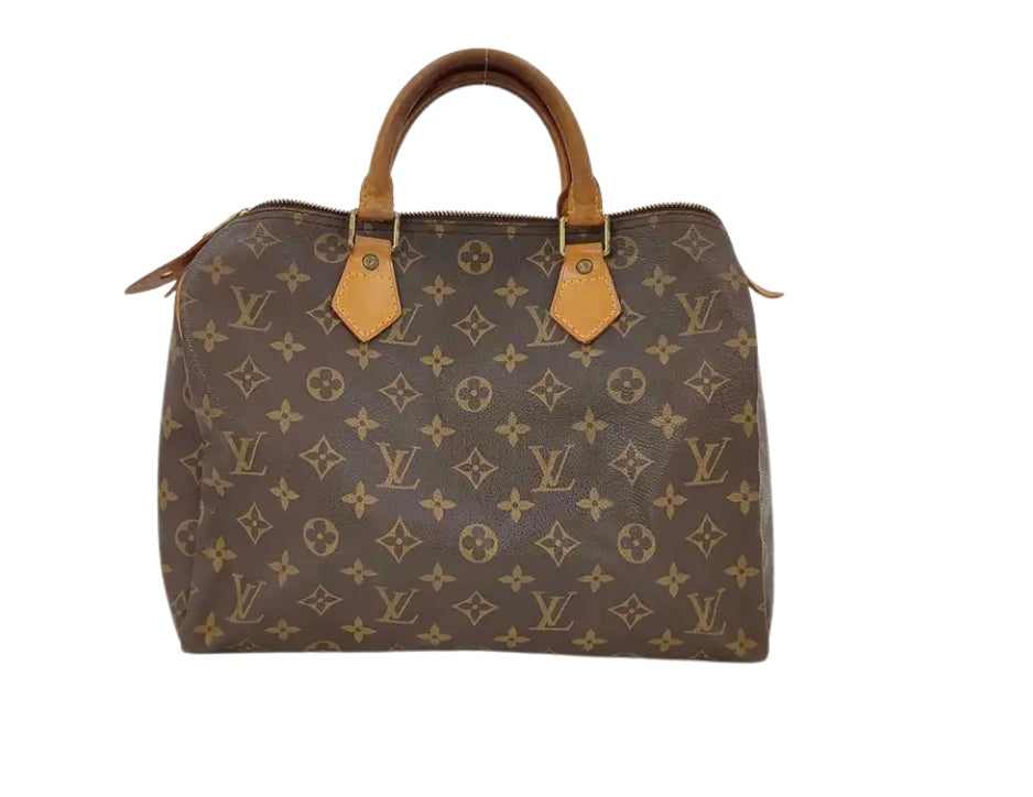 Louis Vuitton Speedy Handbag Monogram Canvas 30