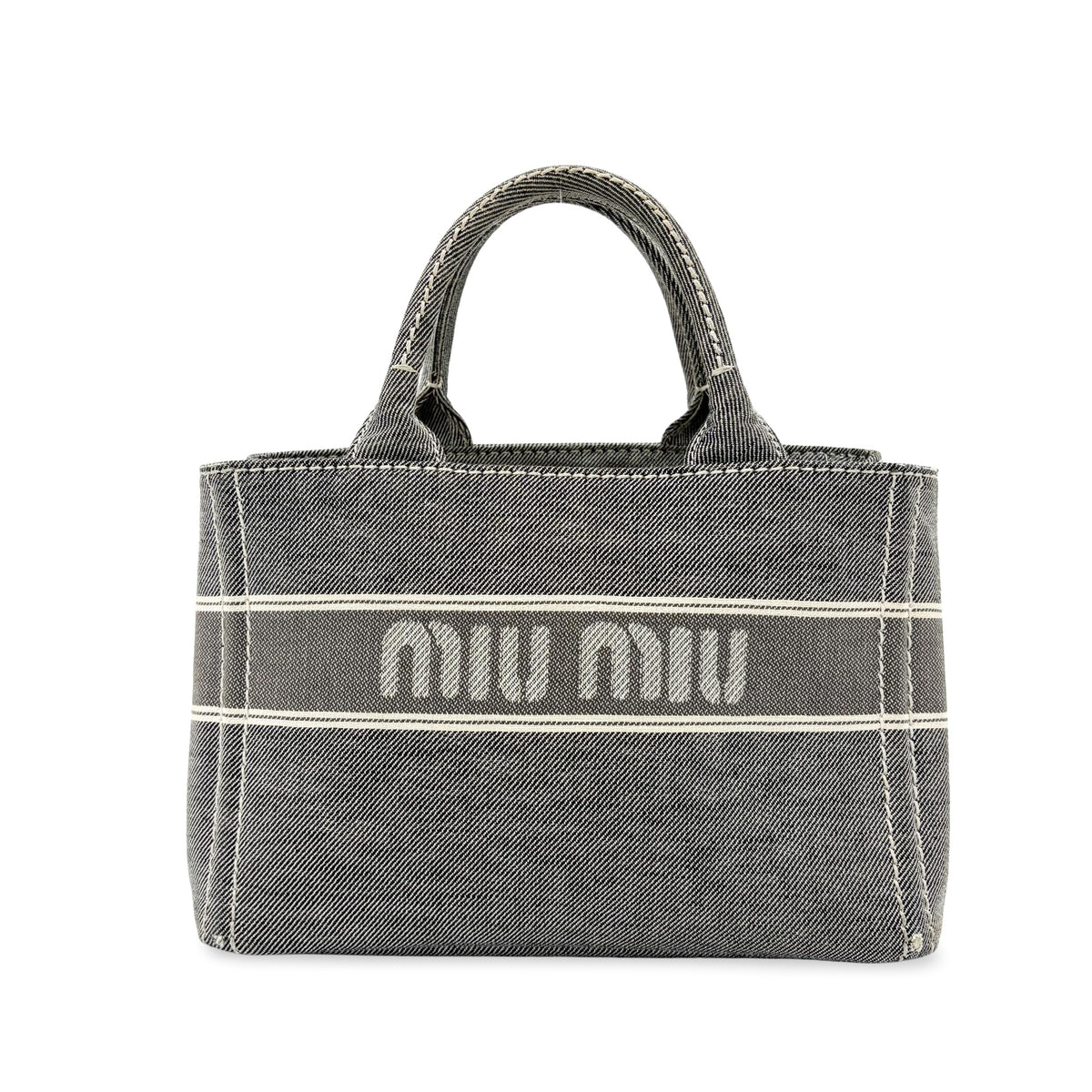 Miu Miu My Logo Leather Small