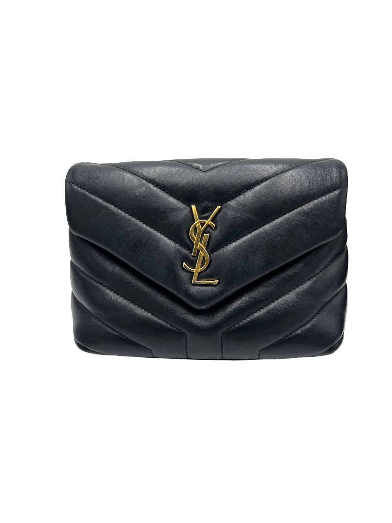 Saint Laurent Loulou NM Matelasse Chevron Leather Small
