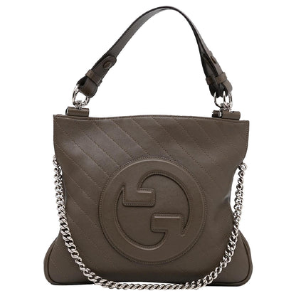 Gucci Blondie NM Tote Diagonal Quilted Leather Small