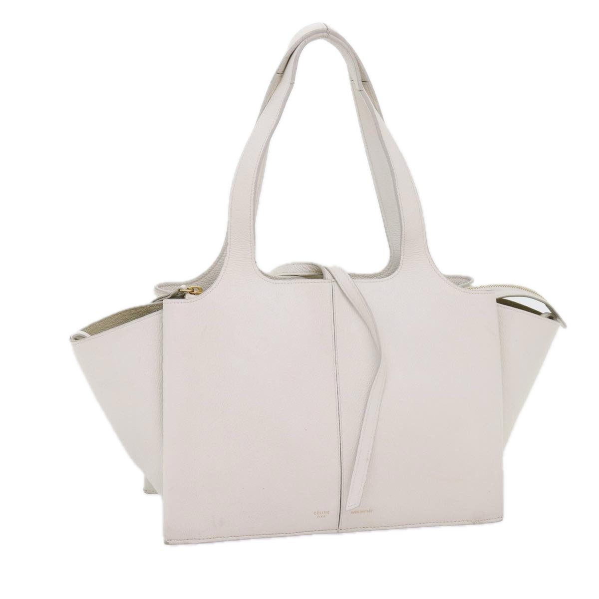 Celine Tri-Fold Grained Calfskin Medium