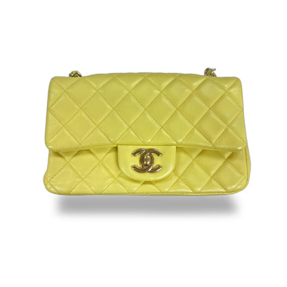 Chanel Classic Single Flap Quilted Lambskin Mini