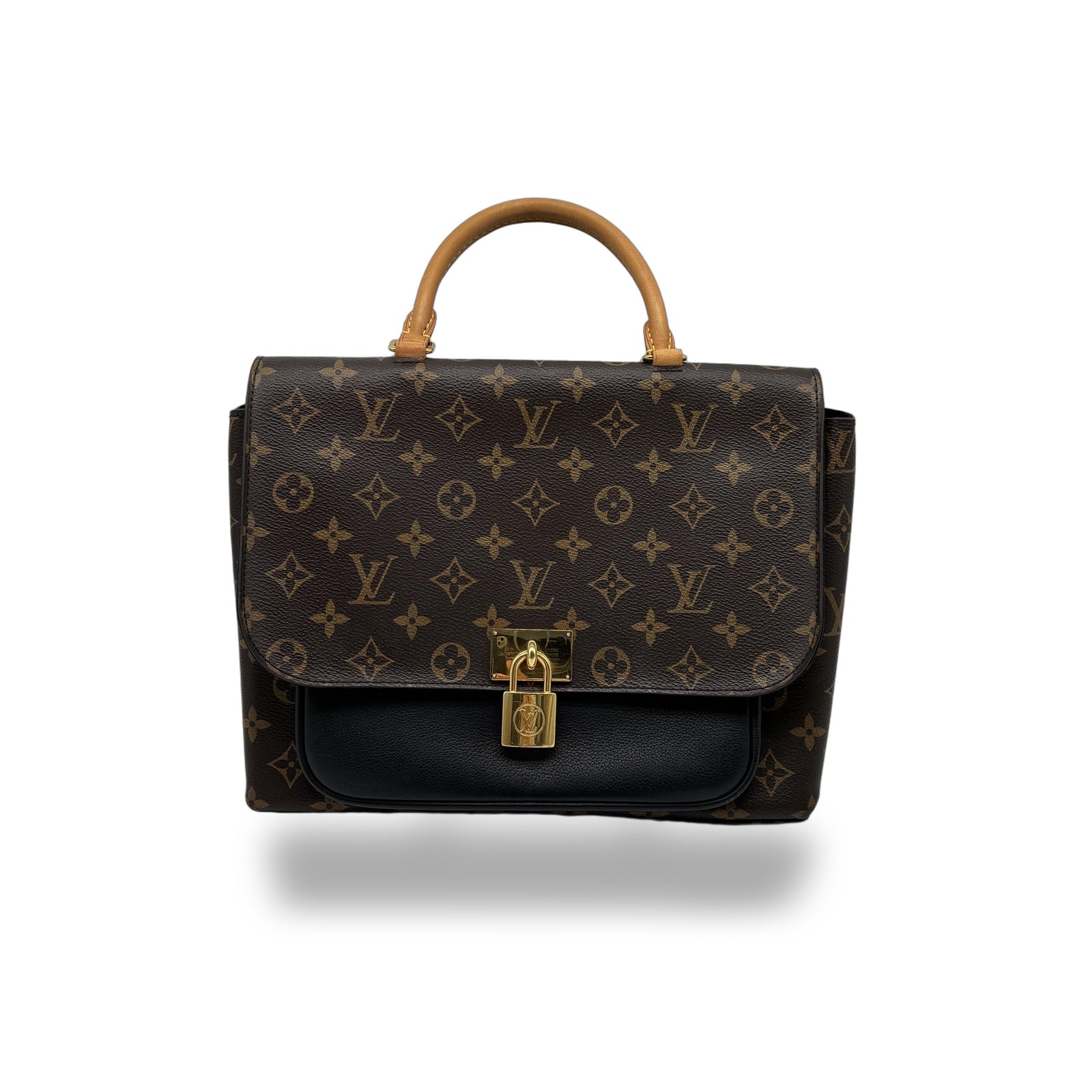 Louis Vuitton Marignan Monogram Canvas with Leather medium