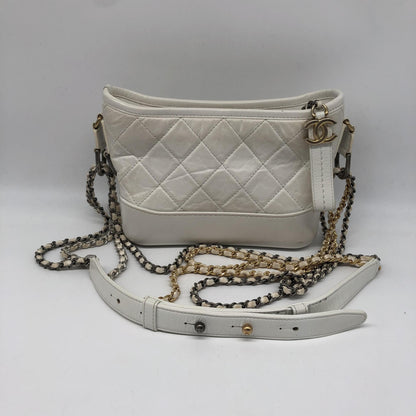 Chanel Gabrielle Hobo Quilted Aged Calfskin Small