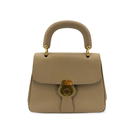 Burberry DK88 Top Handle Leather Medium