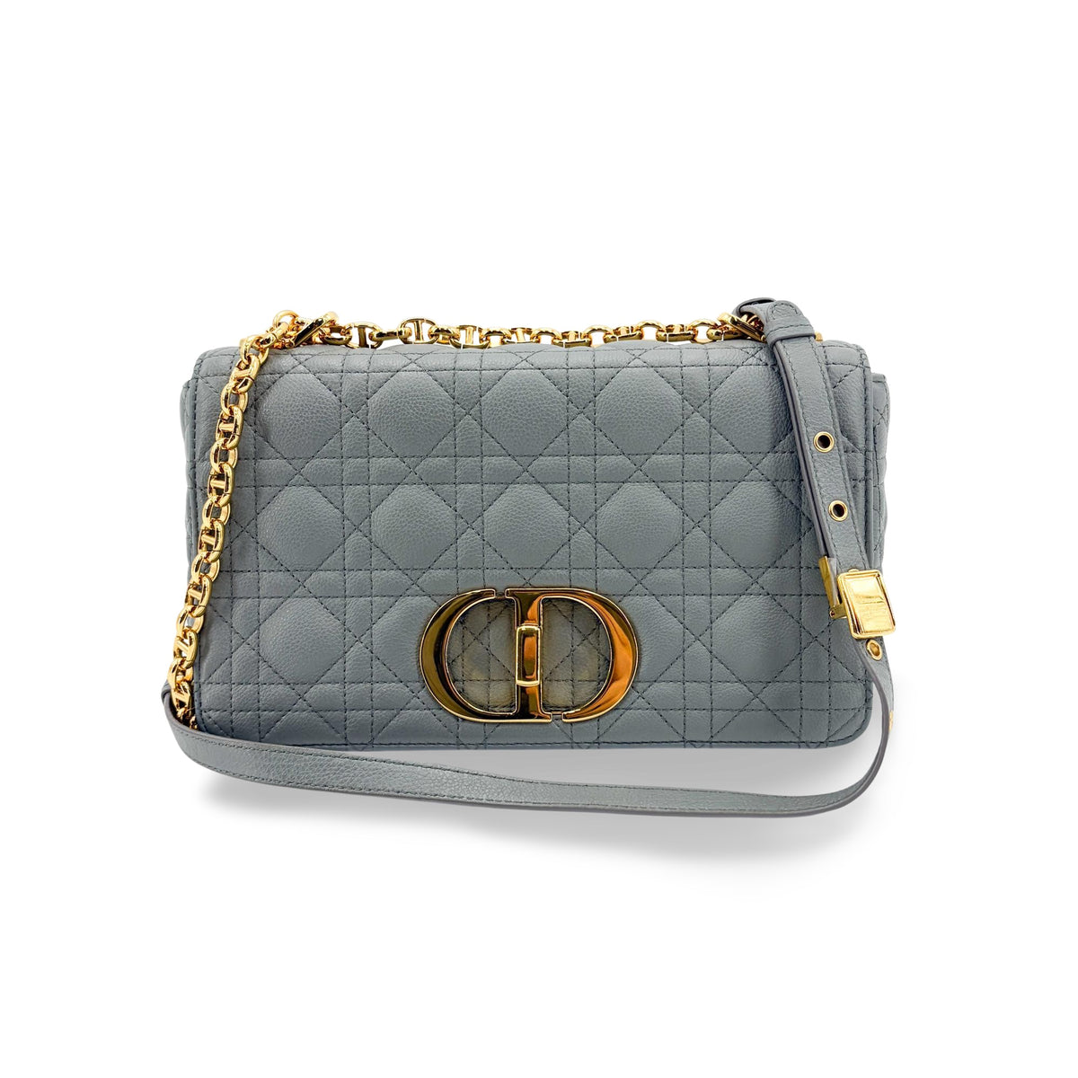 Christian Dior Caro Cannage Quilt Calfskin Medium