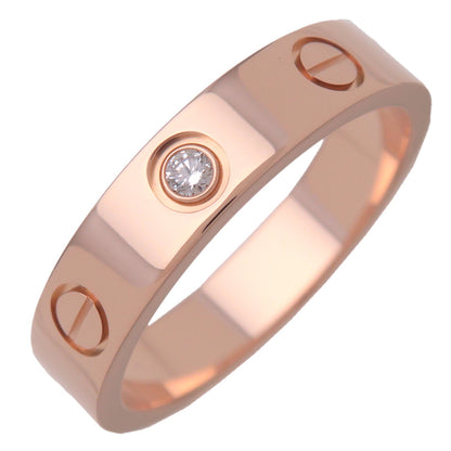 Cartier Love Wedding Band 1 Diamond 18K Rose Gold with Diamond Product Image