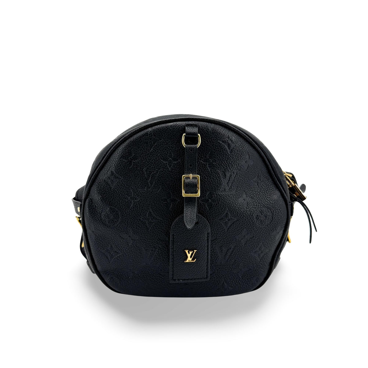 Louis Vuitton Boite Chapeau Souple Monogram Empreinte Leather MM