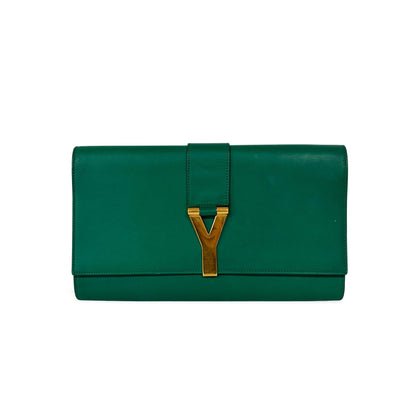Saint Laurent Chyc Clutch Leather Product Image