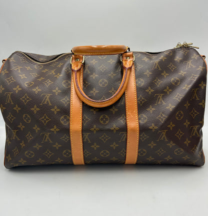 Louis Vuitton keepall bandoulière monogram 45