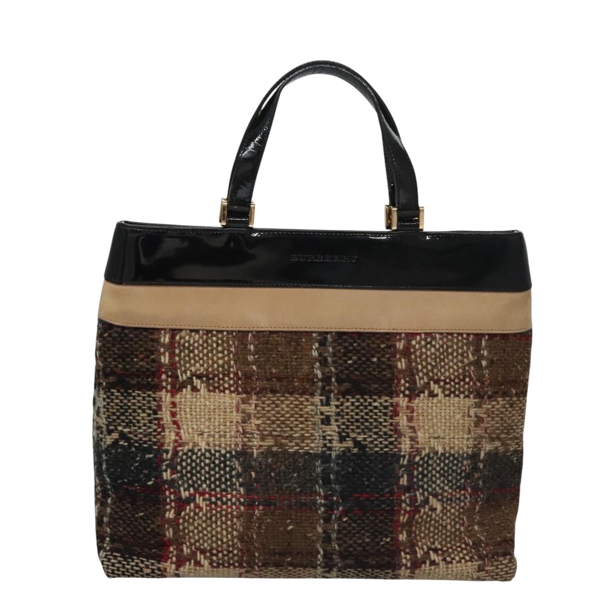 Burberry Nova Check Tote canvas check pattern Small