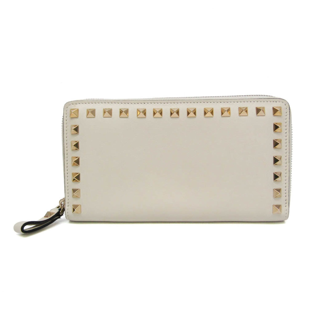 Valentino Garavani Rockstud Zip Around Leather Medium
