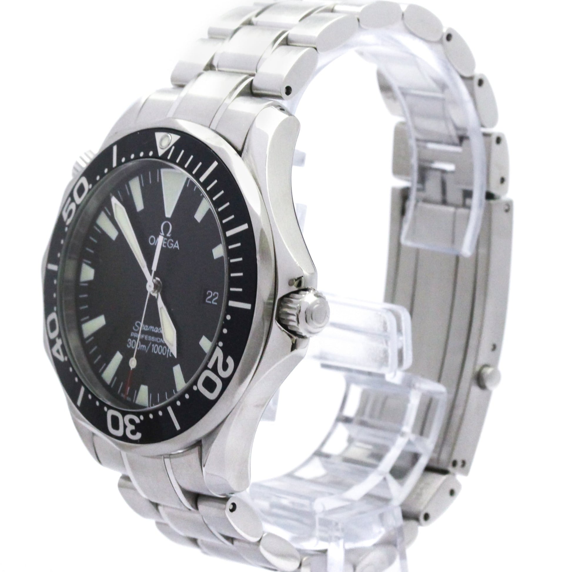Omega Seamaster Professional 300M Quartz Watch Stainless Steel 40