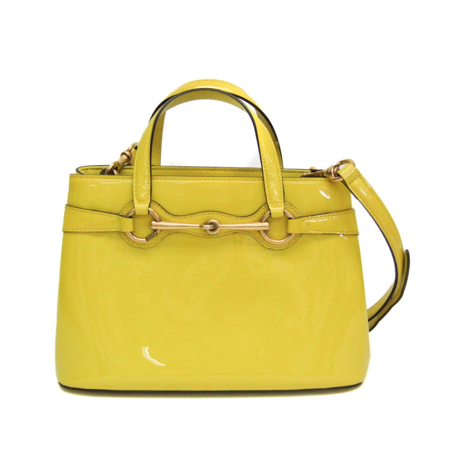 Gucci Bright Bit Convertible Tote Patent leather Product Image