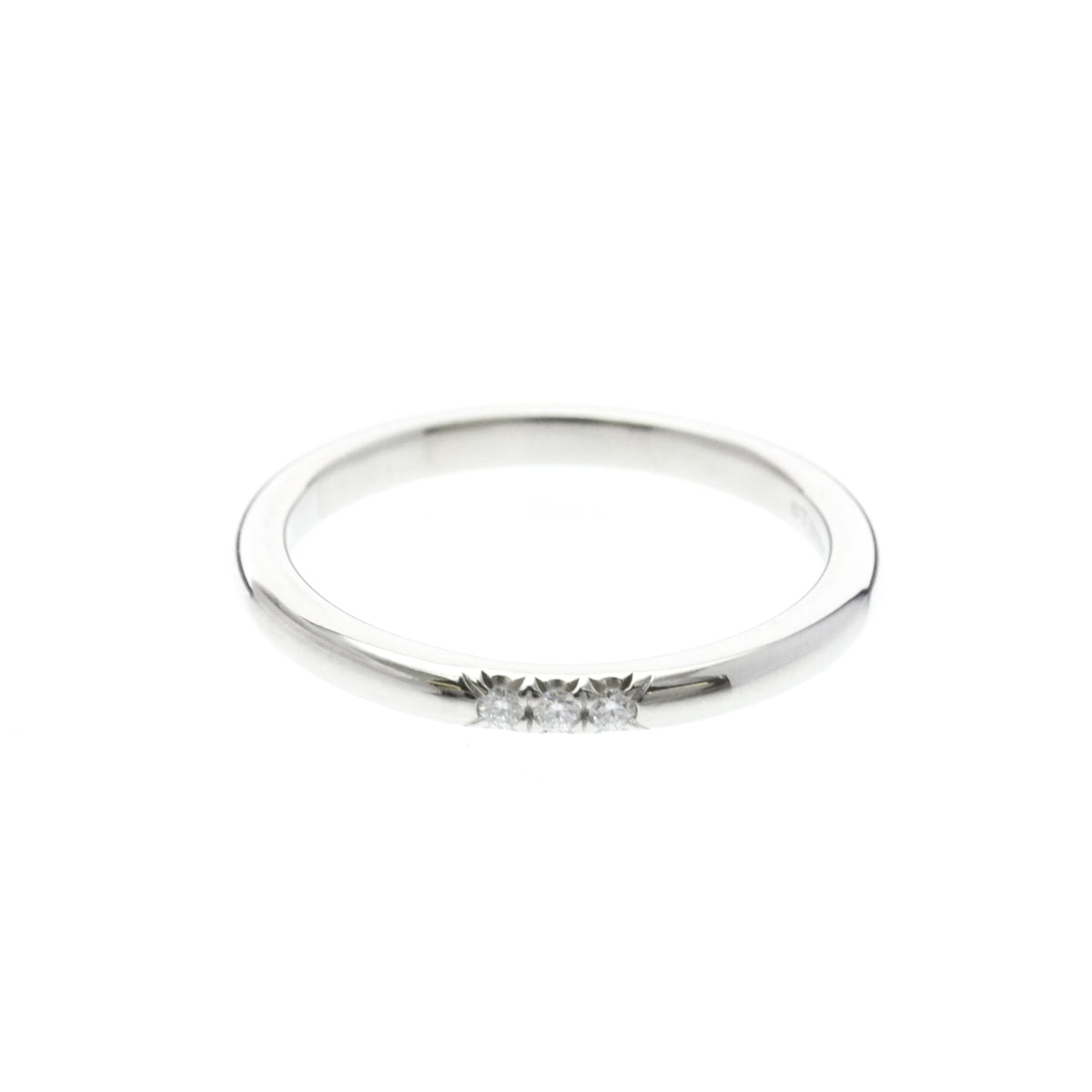Tiffany & Co. Forever Wedding Band 950 Platinum with Diamonds Product Image