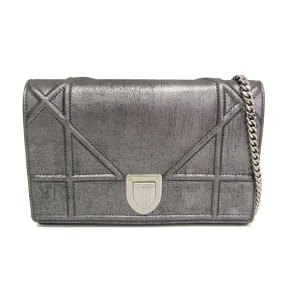 Christian Dior Diorama Chain Clutch Leather Product Image