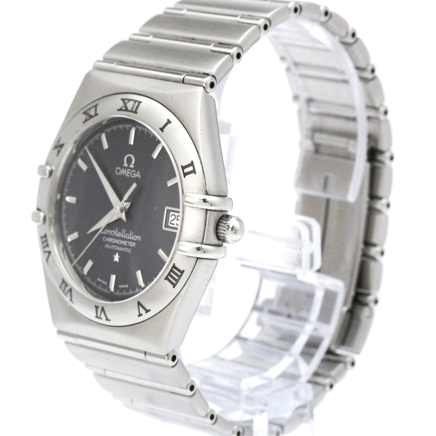 Omega Constellation Co-Axial Chronometer Automatic Stainless Steel 35