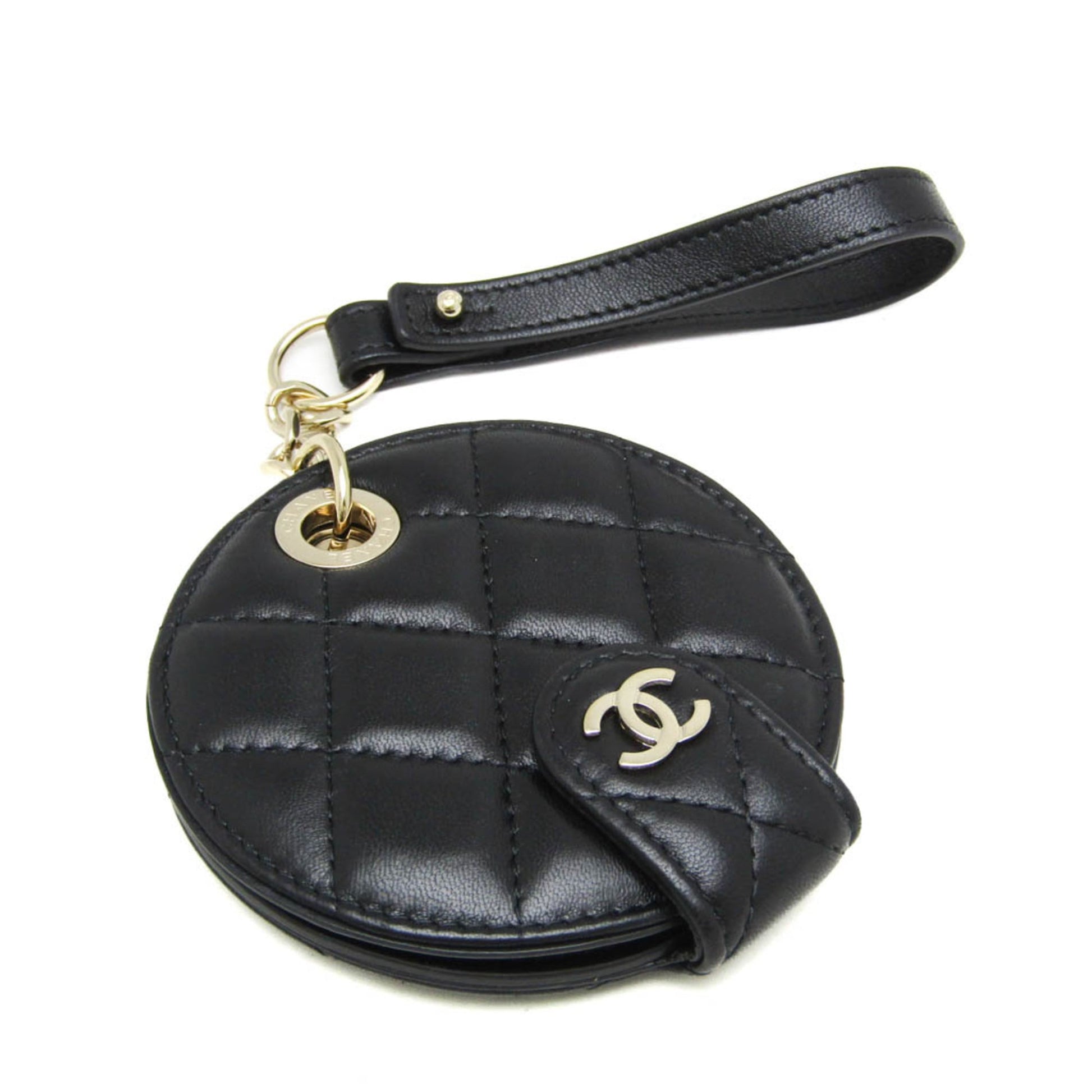 Chanel Name Tag Quilted Leather Product Image