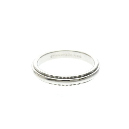 Tiffany & Co. Classic Milgrain Band Platinum 3.9mm
