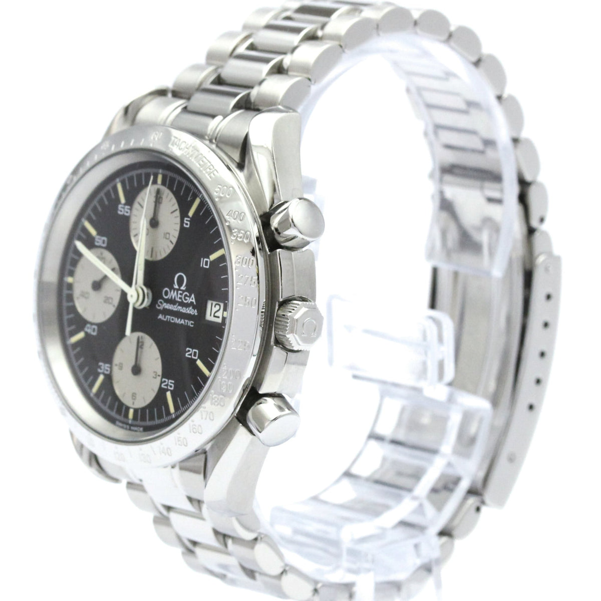 Omega Speedmaster Date Chronograph Limited Edition Automatic Stainless Steel 39