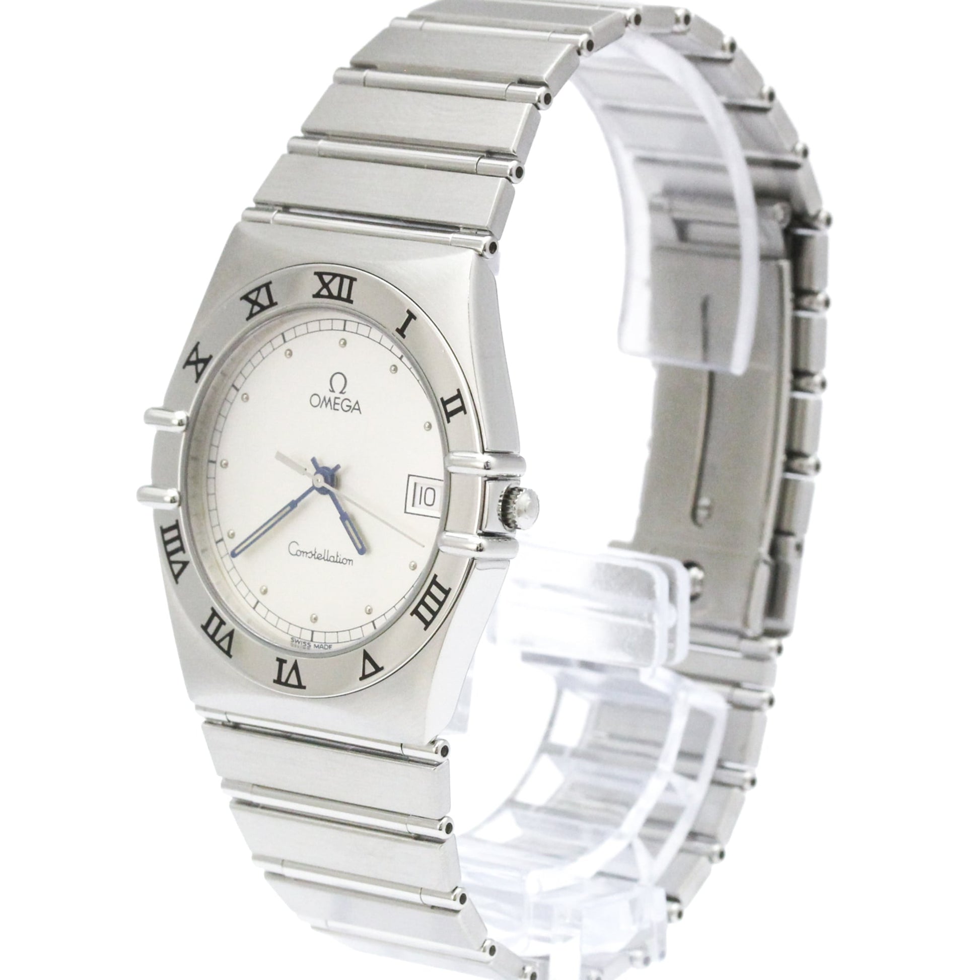 Omega Constellation Quartz Stainless Steel 34
