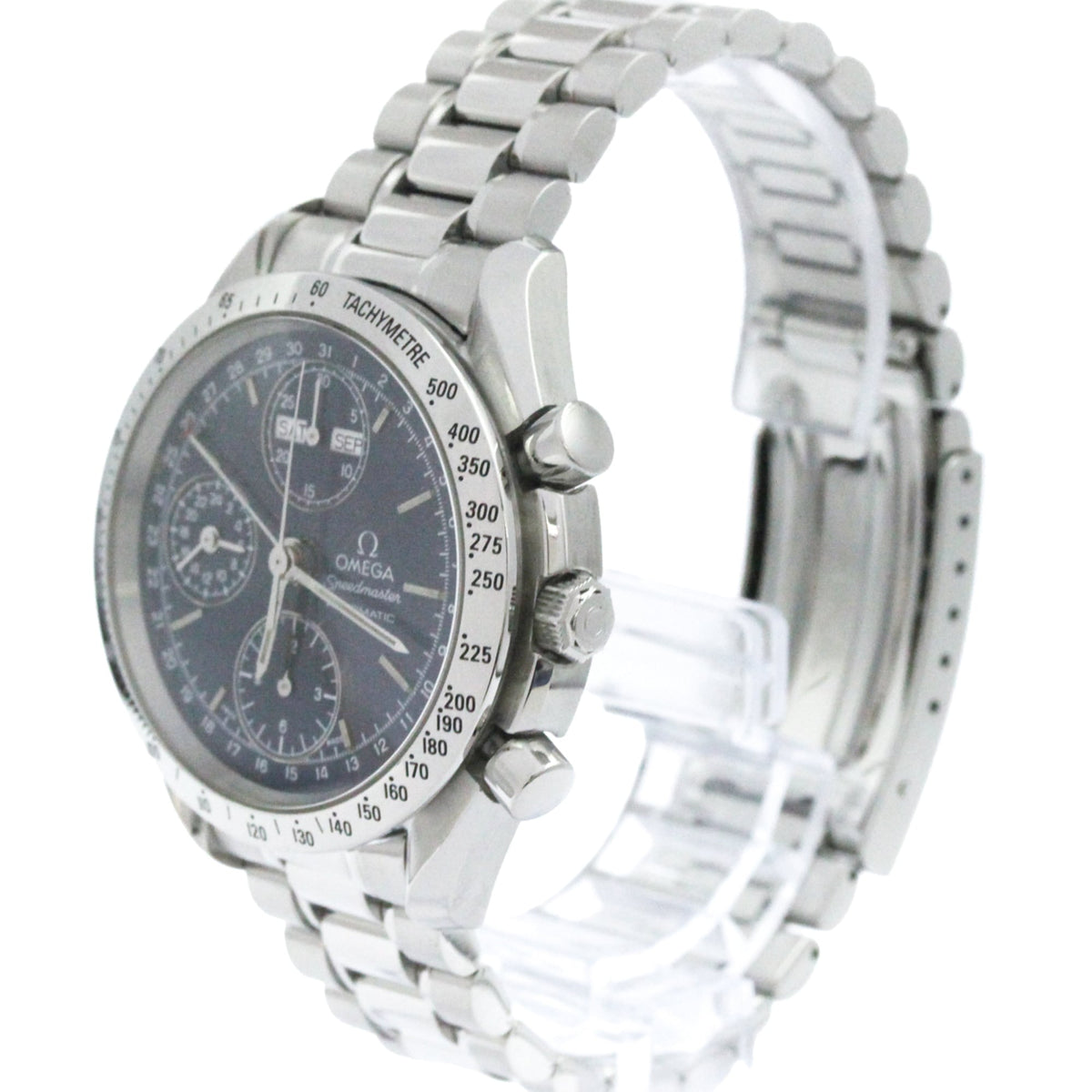 Omega Speedmaster Date/Day-Date Chronograph Automatic Stainless Steel 40
