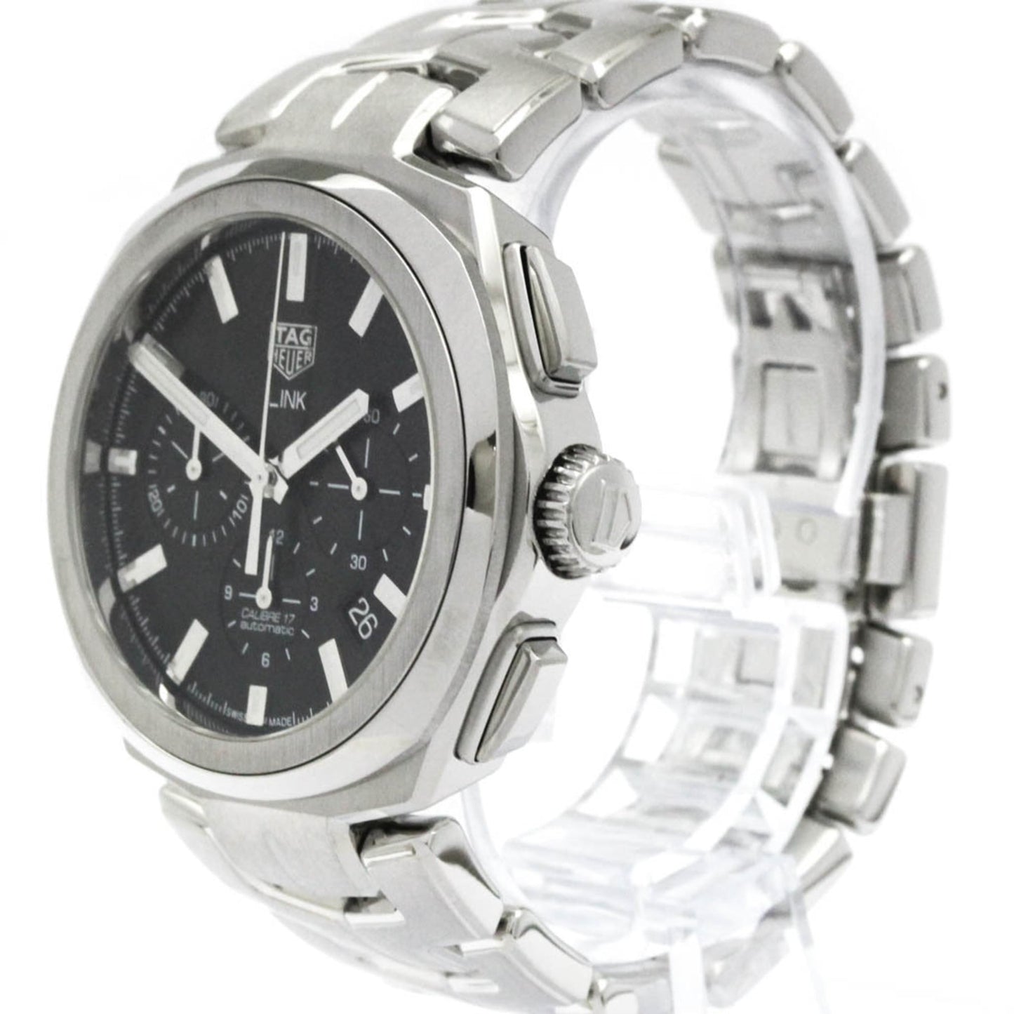 Tag Heuer Chronograph Calibre 17 Stainless Steel 41