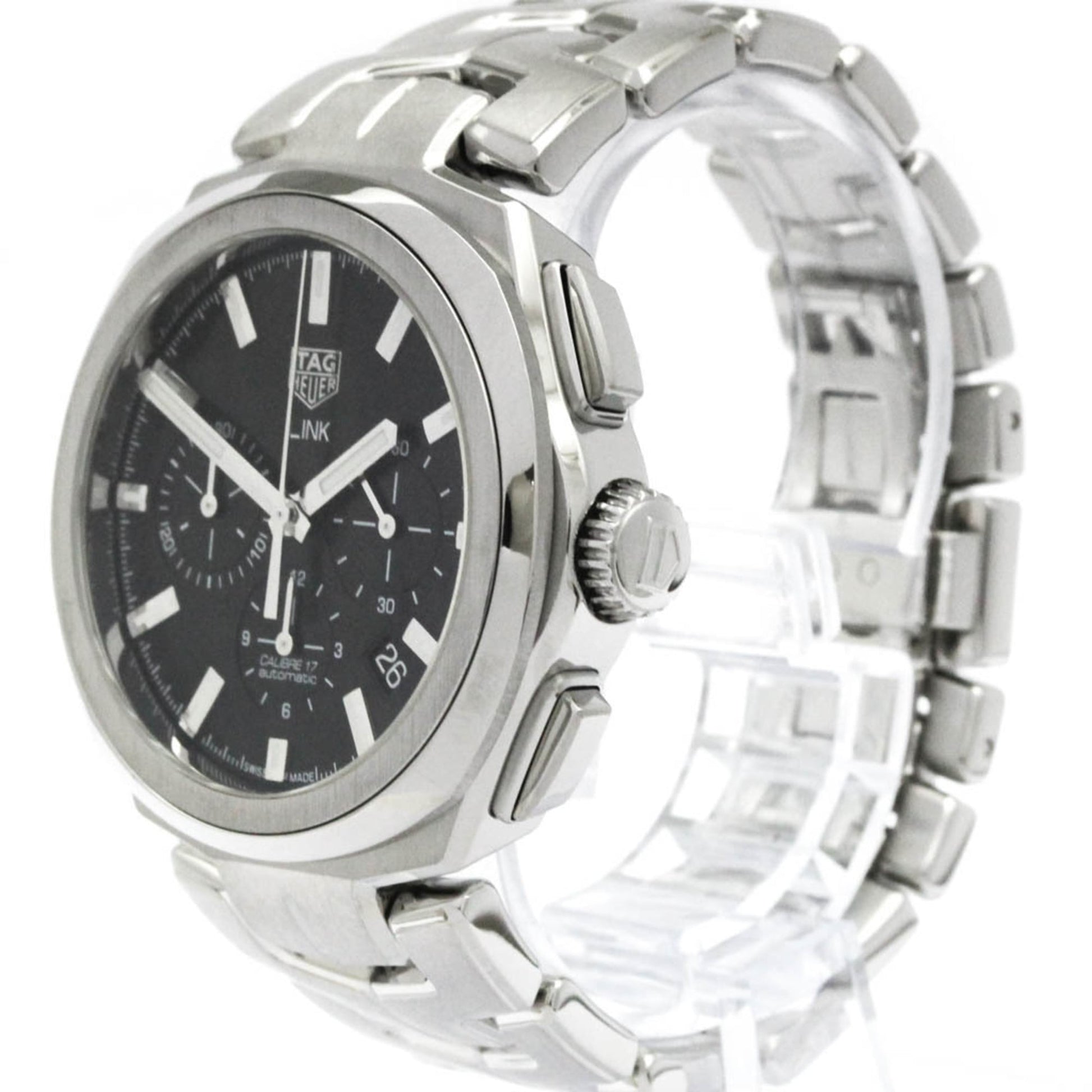 Tag Heuer Chronograph Calibre 17 Stainless Steel 41