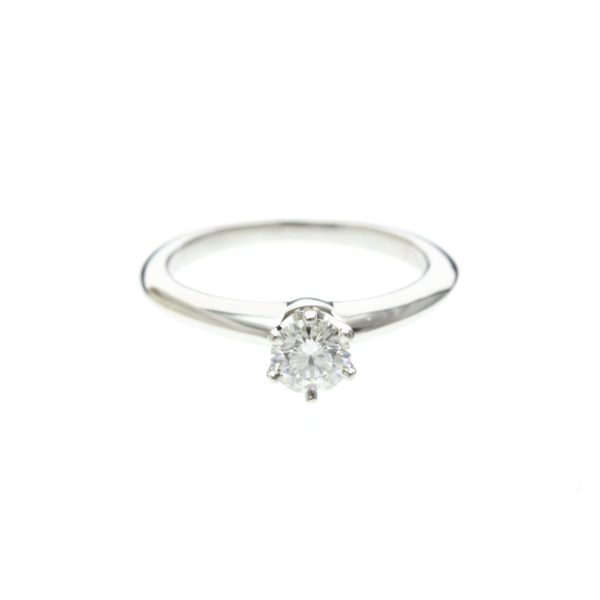 Tiffany & Co. Tiffany Setting Solitaire Platinum with Diamond 0.33 CT