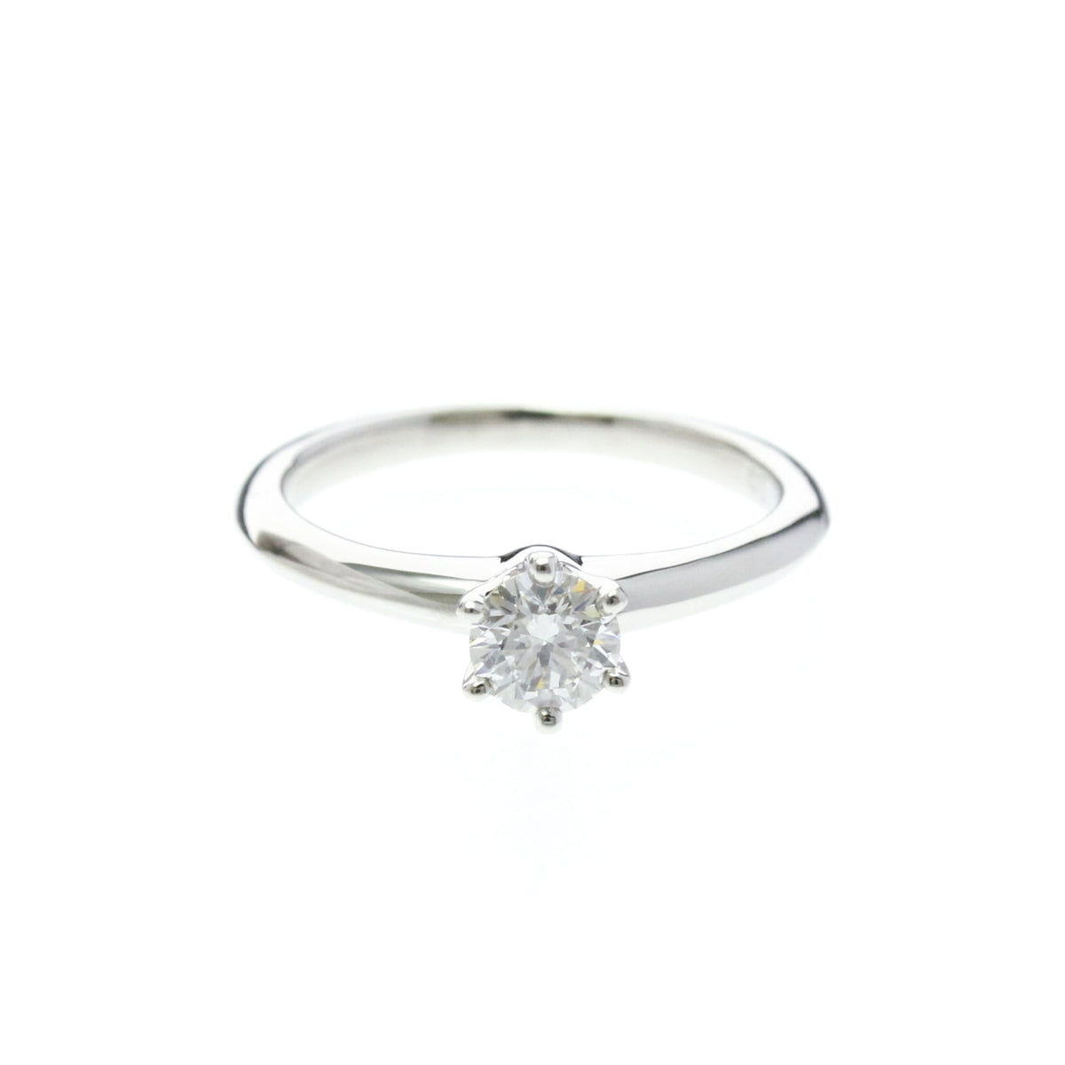 Tiffany & Co. Tiffany Setting Solitaire Platinum with RBC Diamond G/VVS2 Product Image